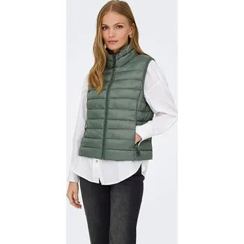 Dámská vesta Vesta ONLY Grün 5677676 S