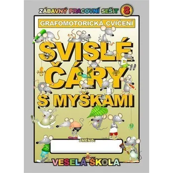 Svislé čáry s myškami (grafomotorická cvičení)