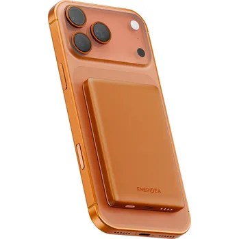 Powerbanka ENERGEA AluPac Mini 5K MagSafe powerbanka 5000 mAh, Orange