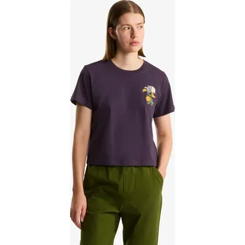 Dámské tričko The North Face FLORA EMBRO REGULAR SHORT SLEEVE TEE-G M 734149