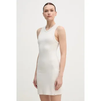 Dámské šaty Šaty Calvin Klein Jeans J20J225292 béžová 01X, vel. XS