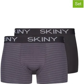 Boxerky Boxerky Skiny Schwarz/ Anthrazit 862399 L