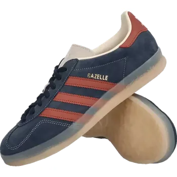 Pánské tenisky Pánská lifestylová obuv Adidas Gazelle Indoor modrá2