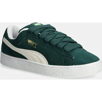 Pánská obuv Kožené tenisky Puma Suede XL, 37.5, zelená, 96X