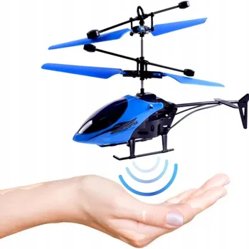 Dron Létající vrtulník ovládaný rukou – infra senzor Barva: Modrá