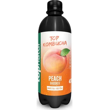 Nápoj Topnatur TOP BIO Kombucha Broskev 500 ml