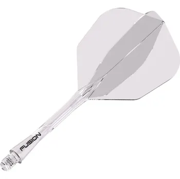 Příslušenství pro šipky Winmau Letky Fusion - No6 - clear - midi