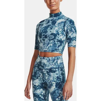 Dámské tričko Under Armour Dámské tričko UA BTG MERIDIAN PRINTCROP 1373316-478 Modrá SM