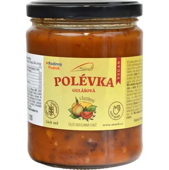 Polévka gulášová s fazolemi - VEGAN - Seneb 540ml