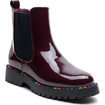 Dámské kozačky Kozačky Foreverfolie Bordeaux 9384684 37