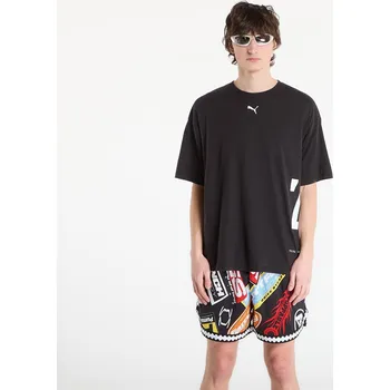 Tričko Puma M Graphic Oversized Tee Puma Black XL