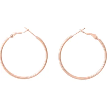 Náušnice Náušnice malé kruhy růžové zlato