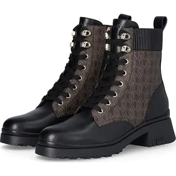 Dámské kozačky Boty Liu Jo Schwarz/ Hellbraun 8033566 38