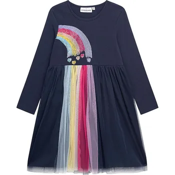 Dívčí šaty Danamade Dunkelblau 757395 122