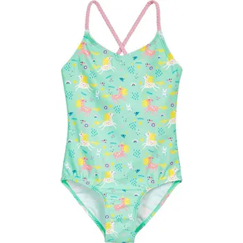 Chlapecké plavky Playshoes Mint/ Bunt 753511 110/116