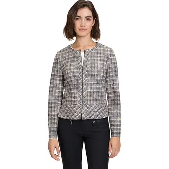 Dámská vesta Bunda Betty Barclay Grau/ Beige 1384899 44