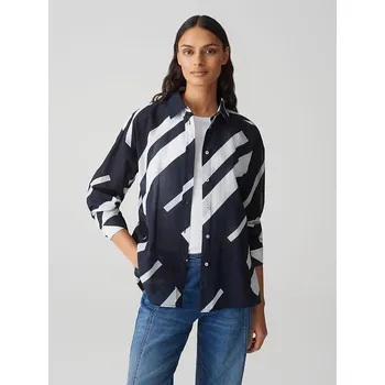 Dámská košile Košile OPUS Dunkelblau 4320001 34