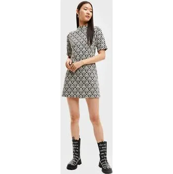 Dámské šaty Desigual Úpletové šaty Karen 22WWVK72 Barevná Regular Fit XL