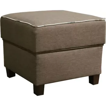 Obývací pokoj Taburet MILO - hnědý/vzor - SLEVA 3% s kodem radost25