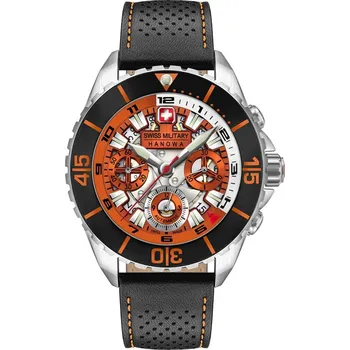 Hodinky Hodinky pánské Swiss Military Hanowa Hans Noll Automatic Chronograph Limited Edition SET Skeleton 05-5342.04.079