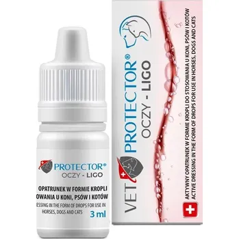 Kosmetika pro psa JM SANTE Vet Protector Ligo - oční kapky pro psy a kočky - 3 ml