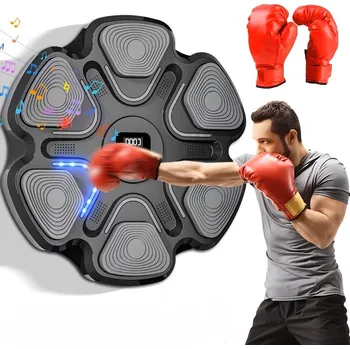 Boxovací trenažér Elektronický boxerský trenažér s LED – reflexní tréninková deska pro děti i dospělé