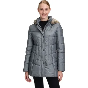 Dámská vesta Bunda Betty Barclay Grau/ Blau 6989334 36