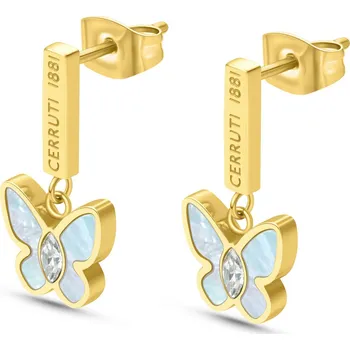 Módní doplněk Náušnice Cerruti 1881 Luxury Mariposa.2 CIJLE0007202