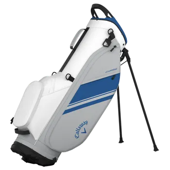 Sport Callaway Chase Dry Stand Bag, White/Silver/Royal