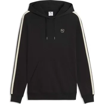 Pánská mikina Pánská mikina Puma ESSENTIALS ELEVATED HOODIE TR S Černá, Bílá