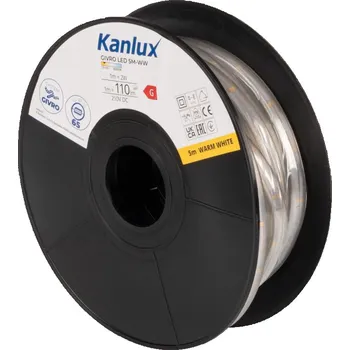 LED osvětlení KAN GIVRO LED 5M-WW TEPLÁ BÍLÁ SVĚTELNÝ HAD 5M 10W/110LM/M 39190