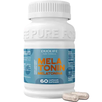 Přípravek na podporu paměti a spánku DuoLife Melatonin 60 kapsúl