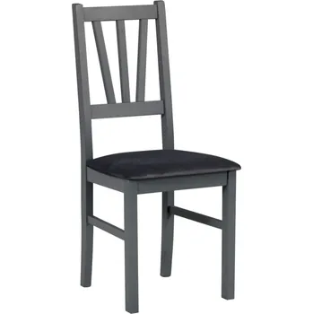 Drewmix Jídelní židle Bos 5 Zvolte barvu dřeva: Grafit, Zvolte barvu látky: 35A. ARAGON 20