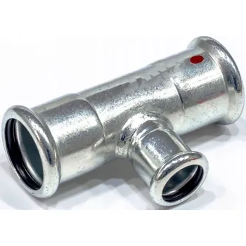 Fitinka C-STEEL lisovací T-kus 88,9 x 54 x 88,9 - uhlíková ocel