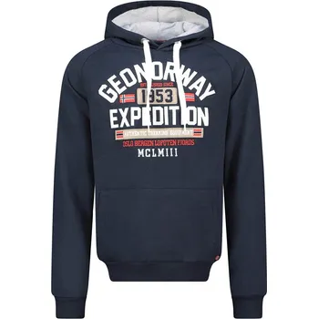 Oblečení a móda Mikina Geographical Norway Dunkelblau 2617040 XXL