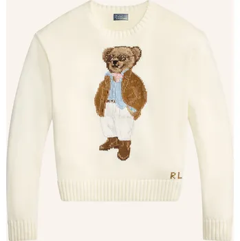 Dámský svetr Polo Ralph Lauren Dámský Svetr, krémová / hnědá / béžová, 44