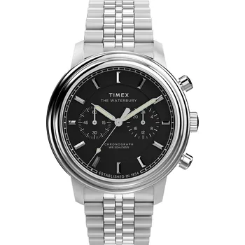 Hodinky Hodinky Timex Waterbury Metropolitan Chronograph TW2Y23400
