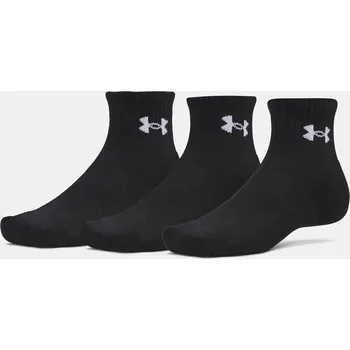 Pánské ponožky Under Armour Unisexové ponožky UA Performance Cotton 6009686-008 Černá LG