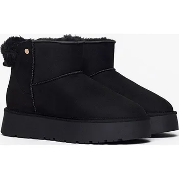 Dámské kozačky Boty ISLAND BOOT Schwarz 1484268 38