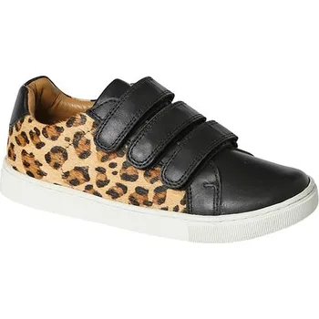 Dívčí tenisky Boty vertbaudet Schwarz/ Hellbraun 417375 34