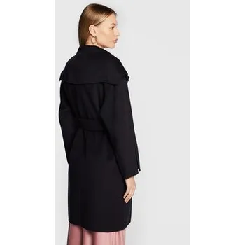 Dámský kabát Marella Vlněný kabát Harden 30160228 Tmavomodrá Regular Fit 38