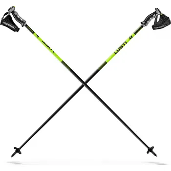 Sjezdová hůlka Lyžařské hole LUSTI Performance Neon Yellow Délka: 115 cm