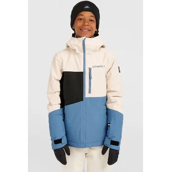 Chlapecká bunda O'Neill Beige/ Blau/ Schwarz 3703728 164