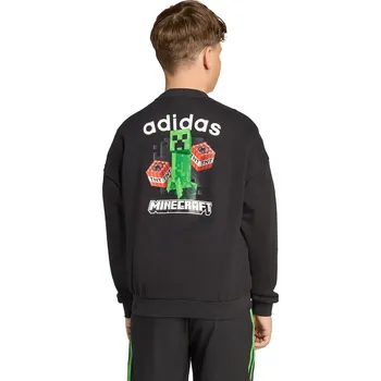 Chlapecká mikina Dětská bavlněná mikina adidas Originals JW7723 černá 99X, vel. 164