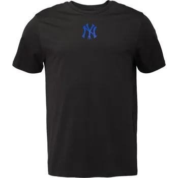 Pánské tričko Pánské triko New Era NEW YORK YANKEES MLB LOGO M Černá, Modrá