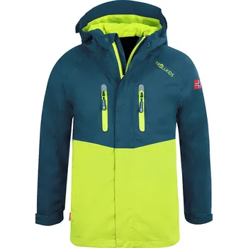 Dívčí bunda Trollkids Gelb/ Dunkelblau 9700787 92