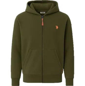 Pánská mikina Mikina U.S. Polo Assn. Oliv 6756448 XXL
