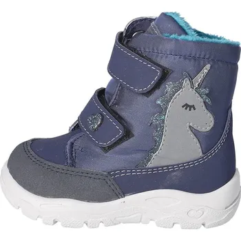 Dívčí kozačky PEPINO Dunkelblau 4705644 22