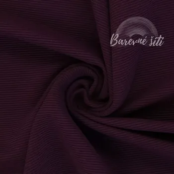 Galanterie Ottoman 310g Švestka (E) (Bavlněný ottoman Limitka Německo)