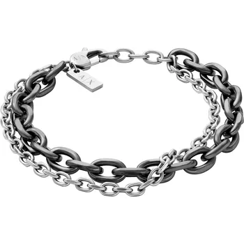 Hodinky Náramek Armani Exchange Double Chain AXG0161060
